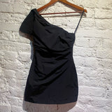 16ARLINGTON BLACK “ANZO” MINI DRESS