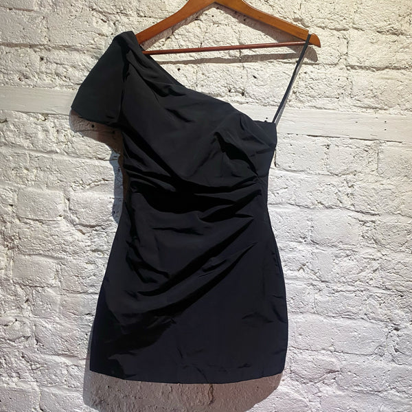 16ARLINGTON BLACK “ANZO” MINI DRESS