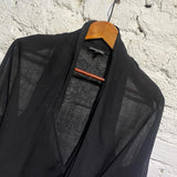 ANN DEMEULEMEESTER BLACK TUNIC