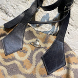 VIVIENNE WESTWOOD VINTAGE  SQUIGGLE BROCADE BAG