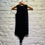 RICK OWENS LILIES BLACK BODYSUIT