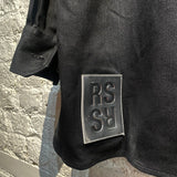 RAF SIMONS S/S19 BLACK DENIM OVERSIZE SHIRT