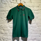 JUNYA WATANABE MAN CDG GREEN POLO TOP
