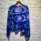 LOEWE X PAULA’S IBIZA BLUE/LAVENDER SWEATSHIRT