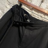 YOHJI YAMAMOTO Y’S BLACK COTTON WIDE LEG TROUSERS