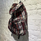 MONCLER TARTAN RUCKSACK