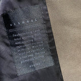 BISHOOL BROWN FINE WOOL JACKET
