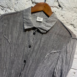 CREA CONCEPT GREY CARDIGAN/SHIRT DRESS