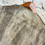 MARQUES ALMEIDA GOLD SILK MIX SHEER JACKET
