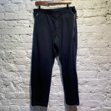ALEXANDER MCQUEEN BLACK SKULL EMBLEM SWEATPANTS