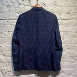 PAUL SMITH NAVY CHECK JACKET
