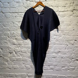 ISSEY MIYAKE PLEATS PLEASE MIDNIGHT LONG SLEEVELESS JACKET