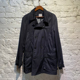 ARMANI COLLEZIONI NAVY RAINCOAT