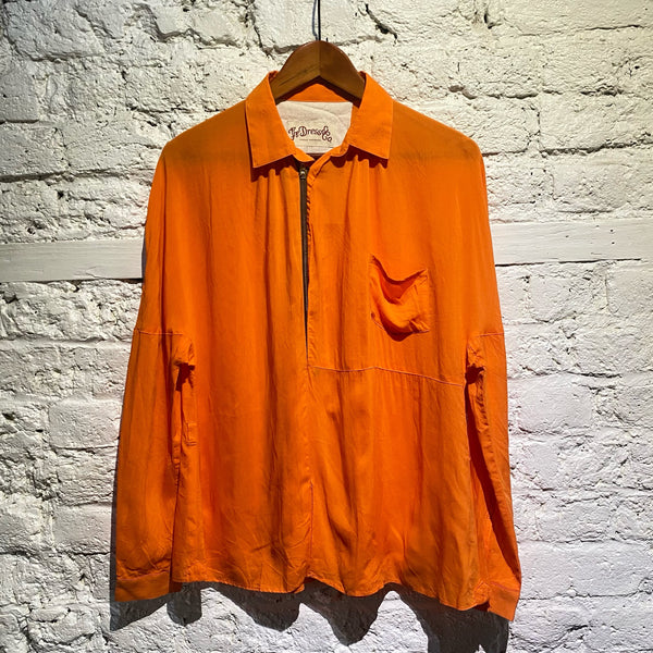 HIDEAKI SAKAGUCHI ORANGE TENCIL TOP