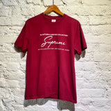 MARTINE ROSE x SUPREME CHERRY RED T-SHIRT