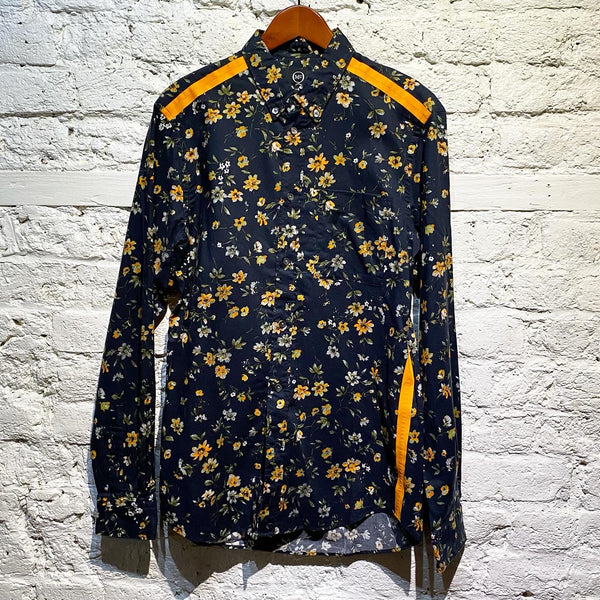 ALEXANDER MCQUEEN MCQ
GREEN/ORANGE FLORAL PRINT L/S SHIRT