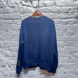 ALEXANDER MCQUEEN	MCQ DARK BLUE PATCHWORK SWEAT TOP