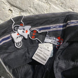 LEOMI SADLER GREY TROUSERS WITH PRINT