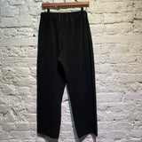 ISSEY MIYAKE HOMME PLISSE BLACK TROUSERS