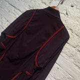 PRONOUNCE BURGUNDY TECH TOP