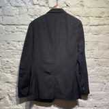 PRADA CHARCOAL WOOL BLAZER