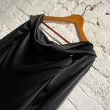REFORMATION BLACK “MAVES” BABYDOLL DRESS