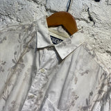 JACQUEMUS WHITE PRINT SHIRT