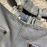 MARGIELA MM1 STONEWASH CUTOUT JEANS