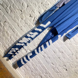 VIVIENNE WESTWOOD/WORLDS END LEONARD PELTIER IS INNOCENT SQUIGGLE SASH TOP