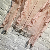 BALMAIN PINK LACE SHIRT
