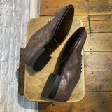 OFFICINE CREATIVE BROWN/GOLD OXFORDS