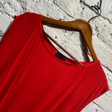 NIIHAI RED SPANDEX BLEND DRESS