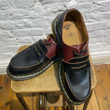 MARGIELA X DR MARTENS BLACK LOAFERS