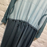 ISSEY MIYAKE HAAT GREEN KNIT DRESS