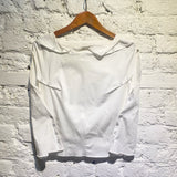 MARGIELA WHITE LABEL COTTON TOP