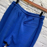 ALEXANDER MCQUEEN MCQ BLUE MELANGE SWEATPANTS