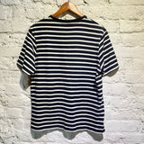 JW ANDERSON BLACK/WHITE PRINT T-SHIRT