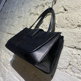 GIVENCHY BLACK LEATHER HANDBAG