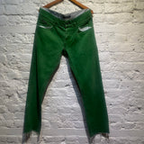 DOLCE & GABBANA GREEN JEANS