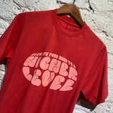 MARTINE ROSE RED T-SHIRT