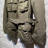 CP COMPANY OLIVE GREEN COAT