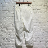 BEAMS WHITE TROUSERS