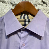 BURBERRY LAVENDER SHIRT