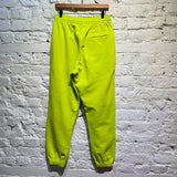 MARTINE ROSE NEON YELLOW SWEATPANTS