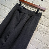 KAPTAIN SUNSHINE CHARCOAL WOOL TROUSERS