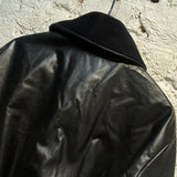 KASSL PU/COTTON BLACK JACKET