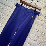 WALES BONNER ROYAL BLUE/WHITE TRACK BOTTOMS