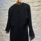 KARL LAGERFELD VINTAGE BLACK WOOL DRESS