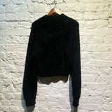 AXEL ARIGATO BLACK WOOLY JUMPER