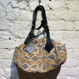 VIVIENNE WESTWOOD VINTAGE  SQUIGGLE BROCADE BAG